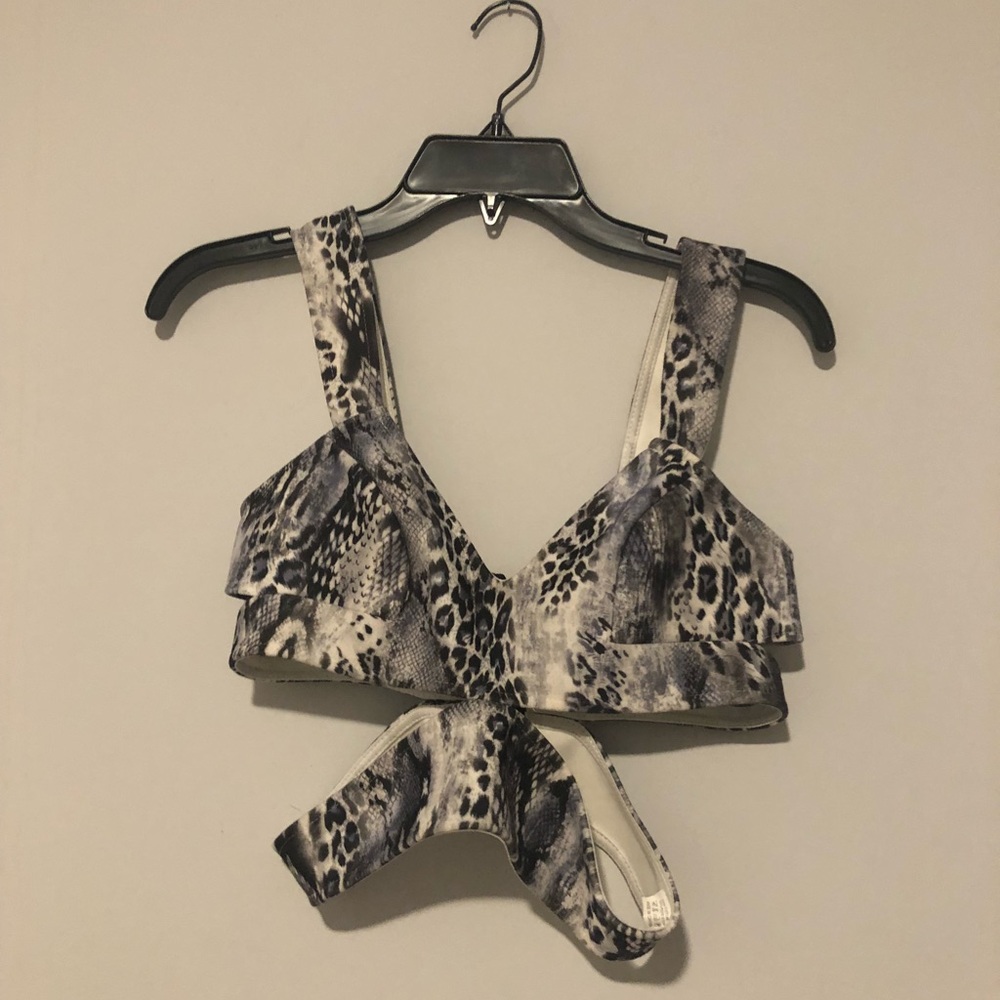 Animal Print Crop Top bought at LF